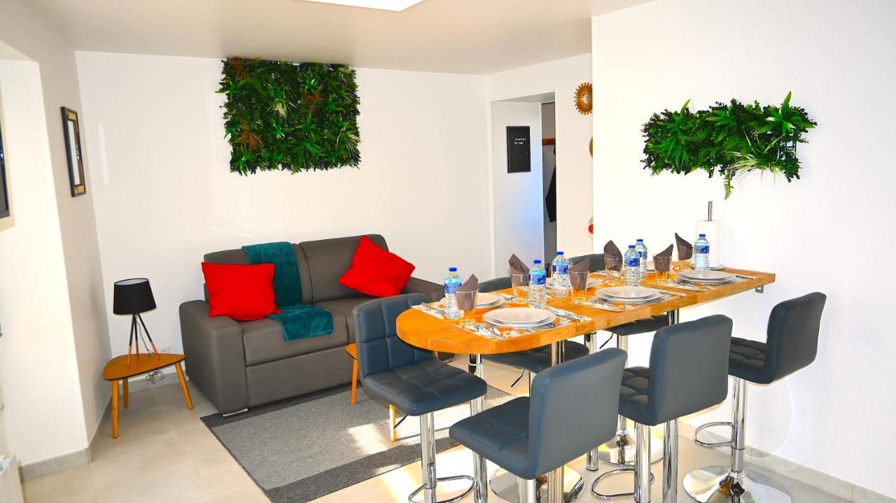 Apartamento Class&Tropical Appt 10Mn Aeroport Roissy Cdg Villeneuve-sous-Dammartin Exterior foto