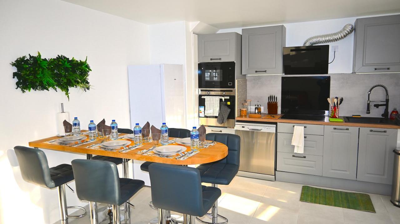 Apartamento Class&Tropical Appt 10Mn Aeroport Roissy Cdg Villeneuve-sous-Dammartin Exterior foto